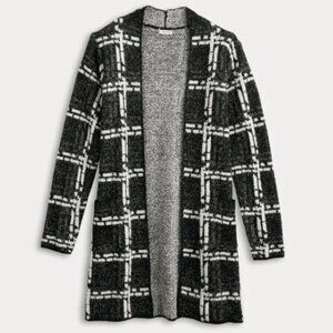 NEW Nine West Women’s Large Clean Collar Coatigan